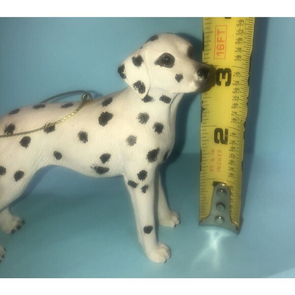 Dalmation 4" Hanging Dog Christmas Ornament - Picture 4 of 4